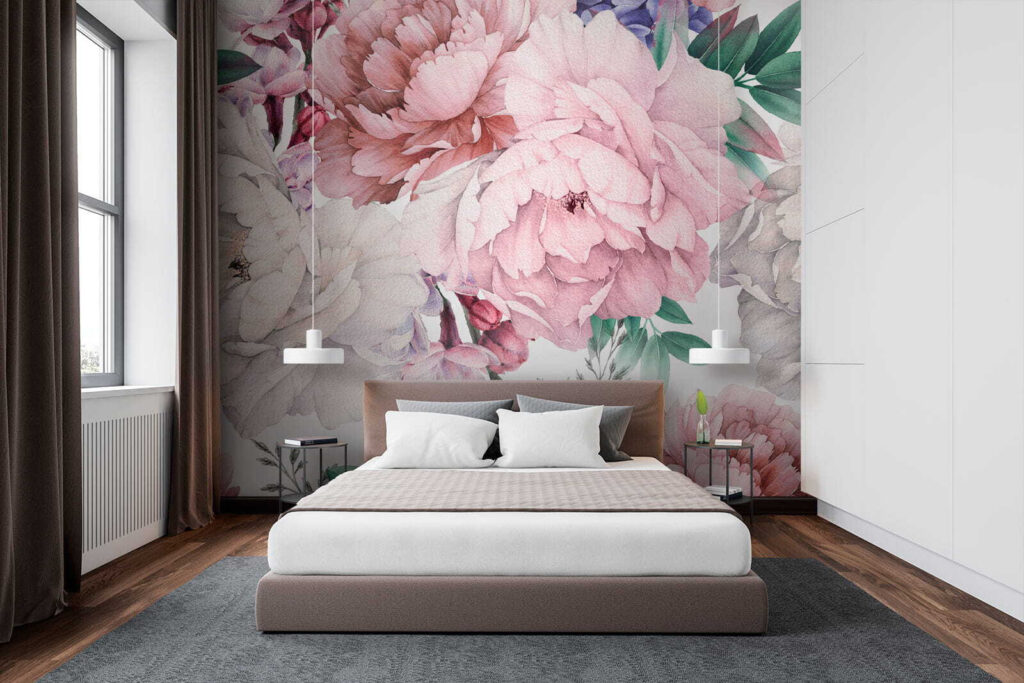 Colorful floral elegance in bloom Colorful floral elegance in bloom