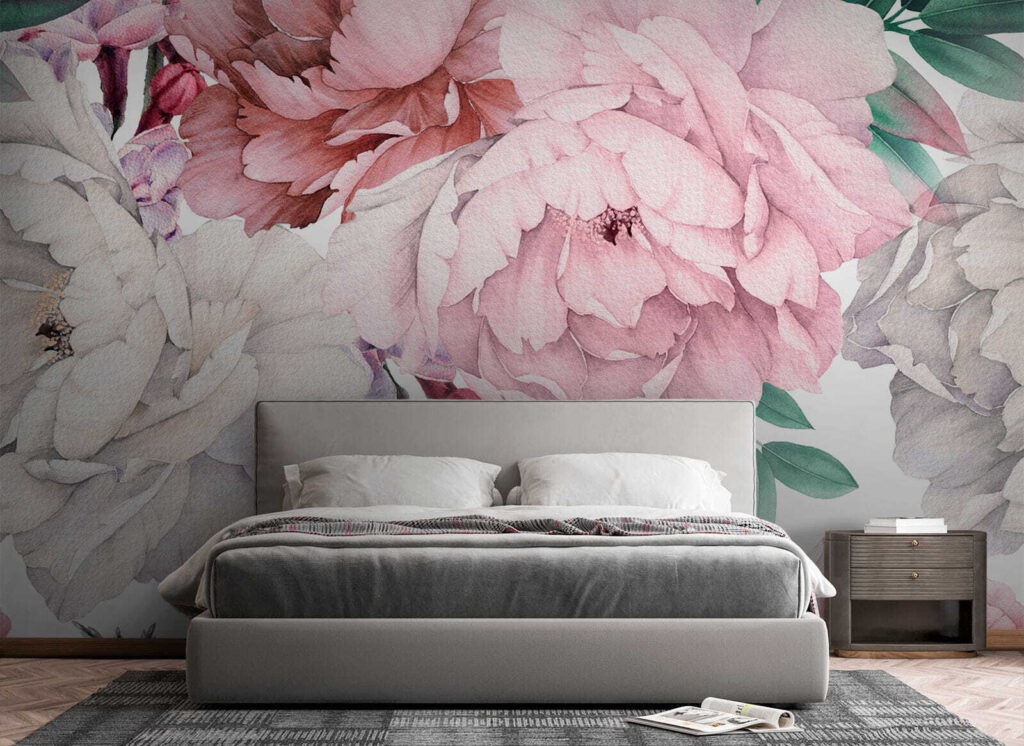 Colorful floral elegance in bloom Colorful floral elegance in bloom