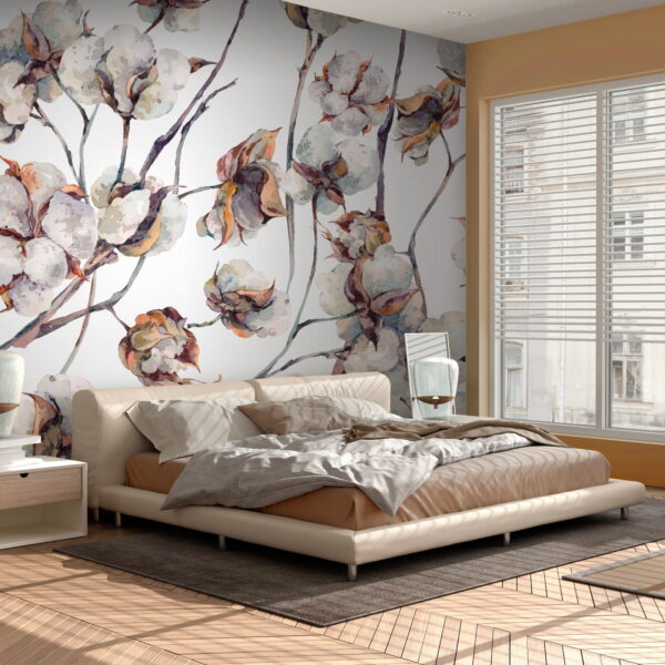 Pattern of cotton flowers u25957pib1 600x600 - Pattern of cotton flowers - tegory