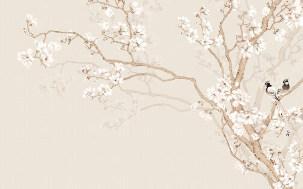 Tree with white flowers Tree with white flowers