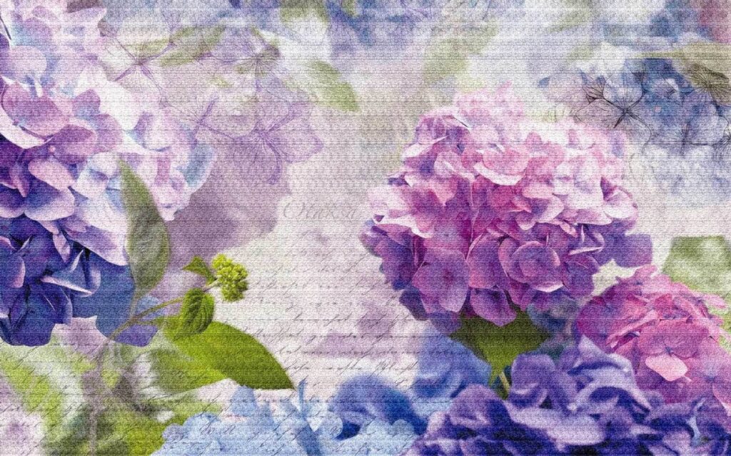 Soft hues of blooming flowers Soft hues of blooming flowers