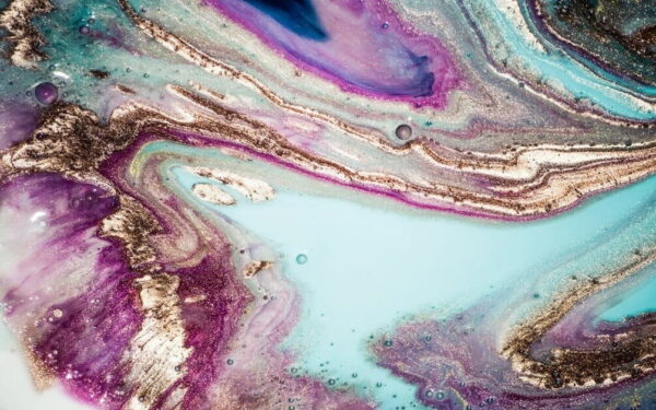 Abstract waves of color and texture Abstract waves of color and texture