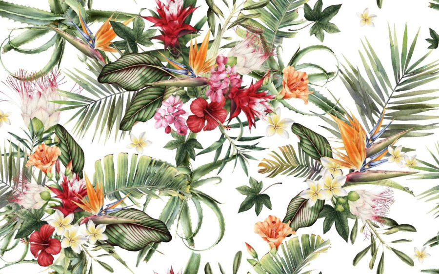Pattern of flowers and leaves u22384p 900x562 - Pattern of flowers and leaves - tegory