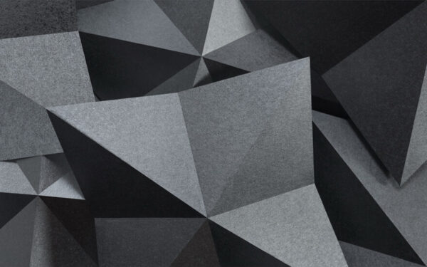 Group of black and grey triangles Group of black and grey triangles