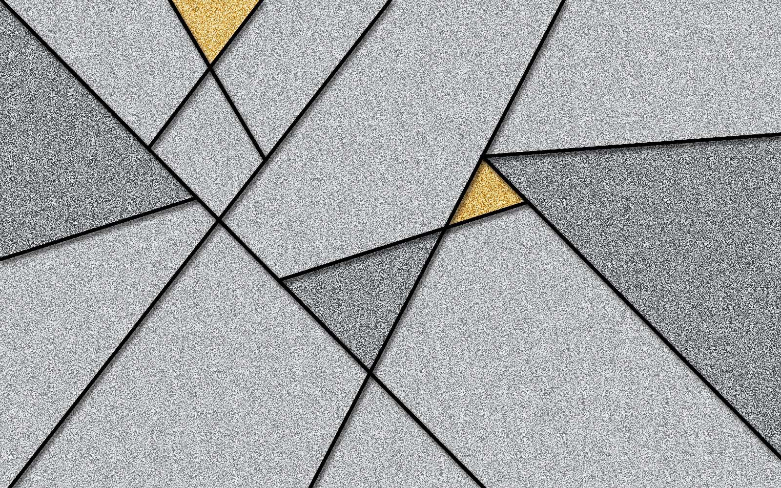 u21649p - Grey and yellow triangle - tegory