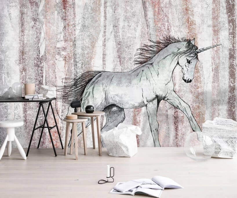 Drawing of a horse
