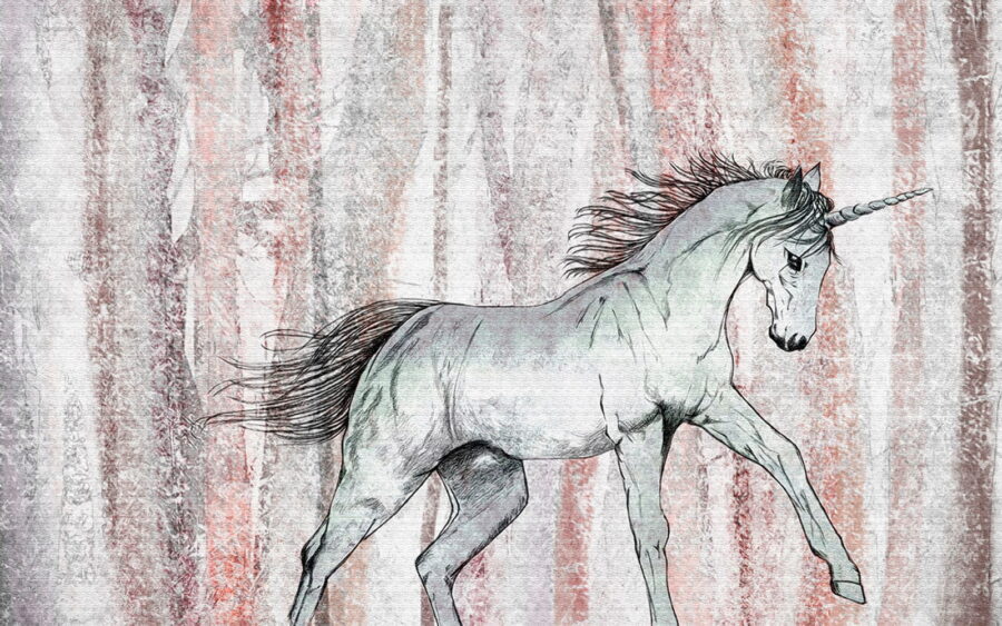 Drawing of a horse