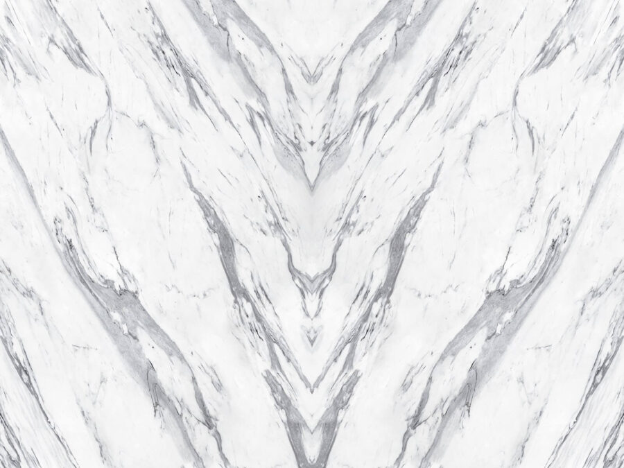 White marble surface with black lines