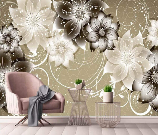 Elegant floral design with soft hues Elegant floral design with soft hues