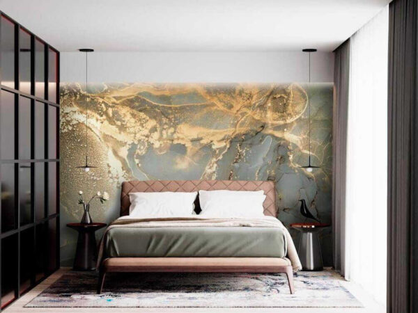 Abstract patterns in soft hues