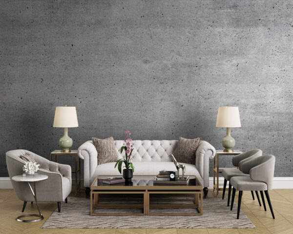 Grey concrete surface with small specks Grey concrete surface with small specks