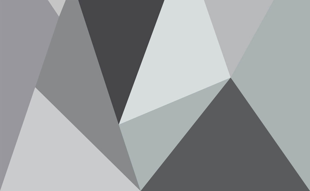 Grey and white triangle pattern Grey and white triangle pattern