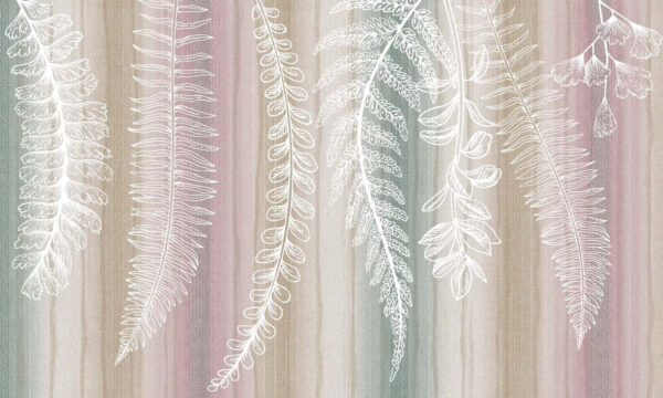 Delicate foliage on textured background. Delicate foliage on textured background.