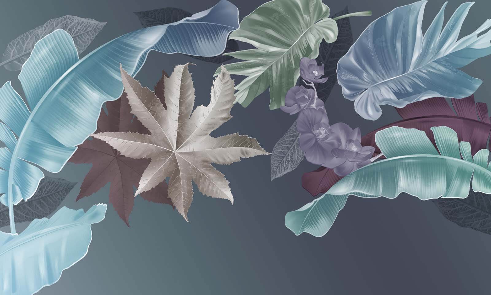 u12461p - Botanical beauty in soft hues - tegory