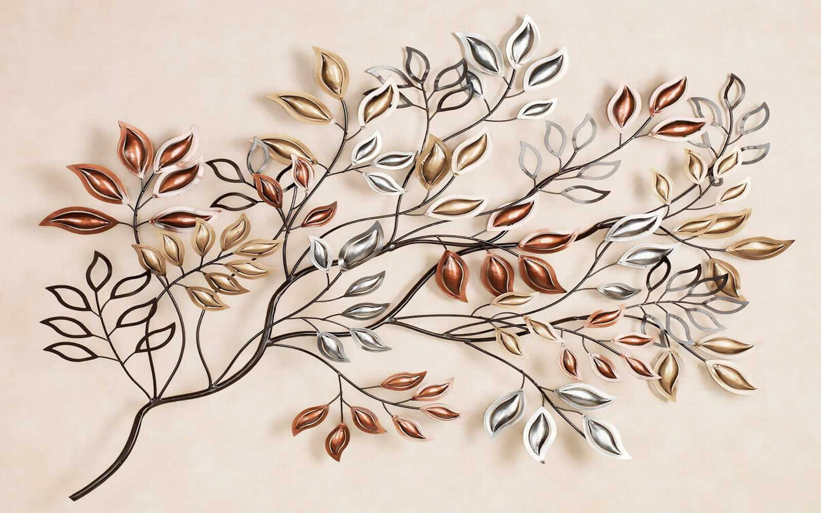 u12260p - Metal tree with leaves - tegory