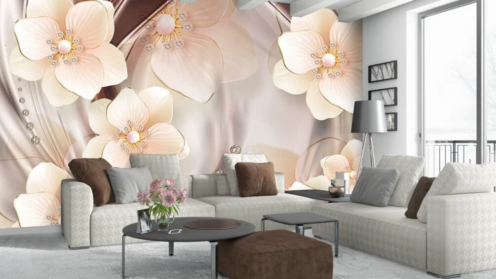 Delicate blooms against a soft backdrop u01704pig1m - Delicate blooms against a soft backdrop - tegory