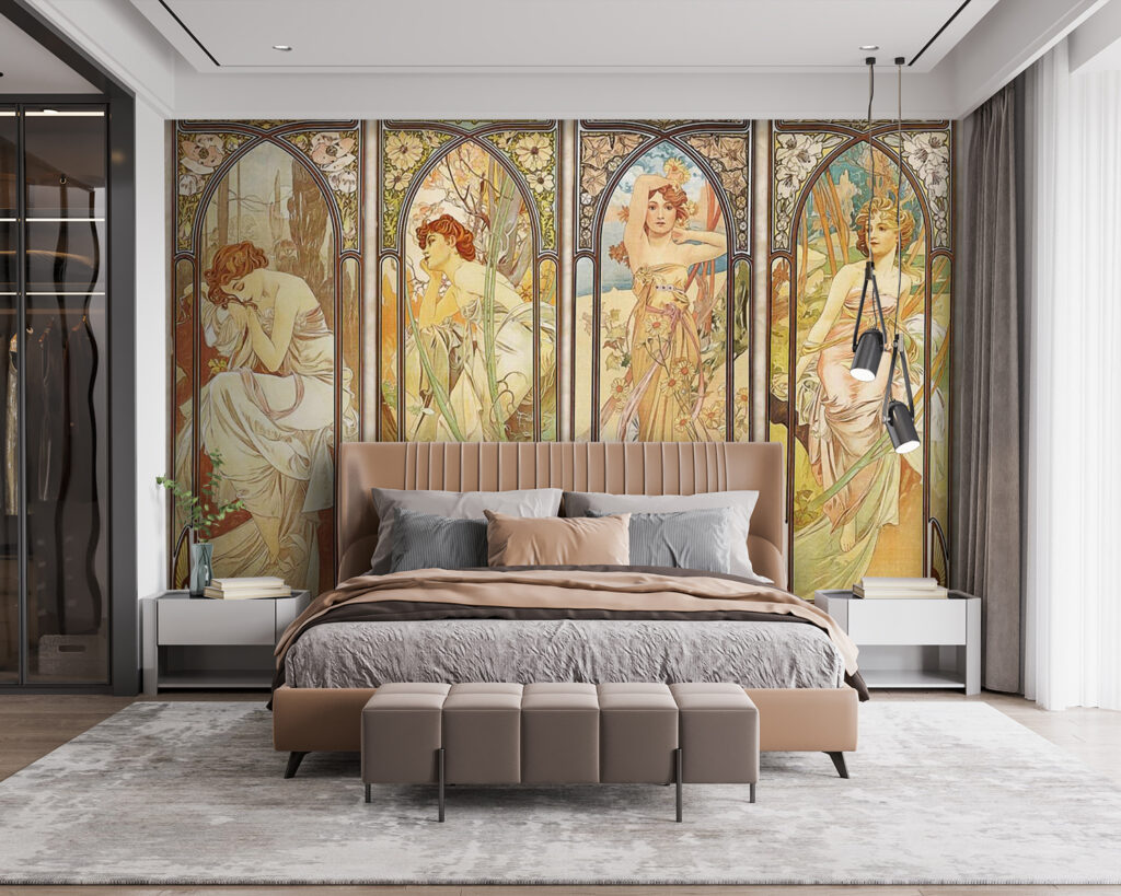 u02014pib115 1024x819 - Group of women in art nouveau style - tegory