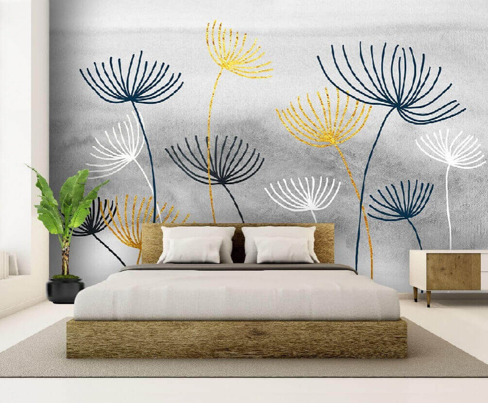 u05463pib1m - Yellow and blue flowers - tegory