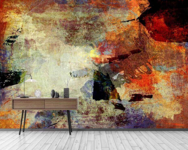 Vibrant abstract expression of emotions. Vibrant abstract expression of emotions.
