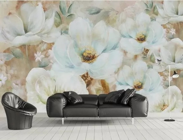 Delicate blooms in soft pastels