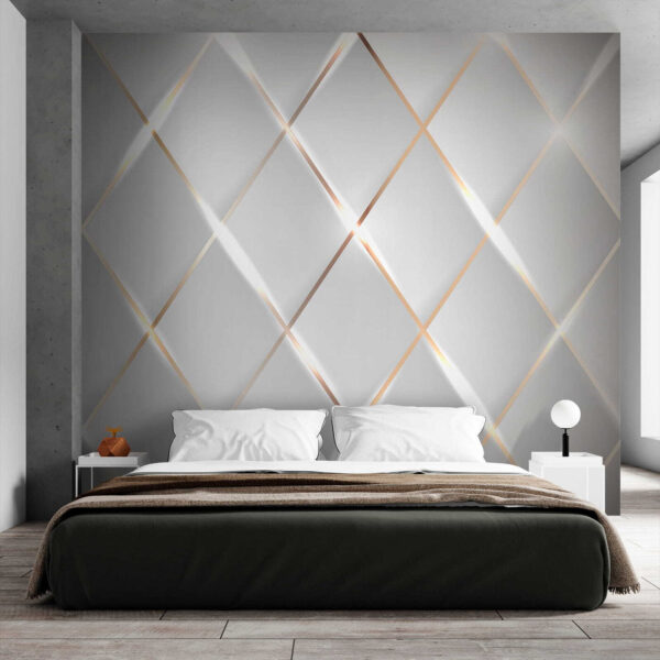 Shimmering light on sleek tiles Shimmering light on sleek tiles