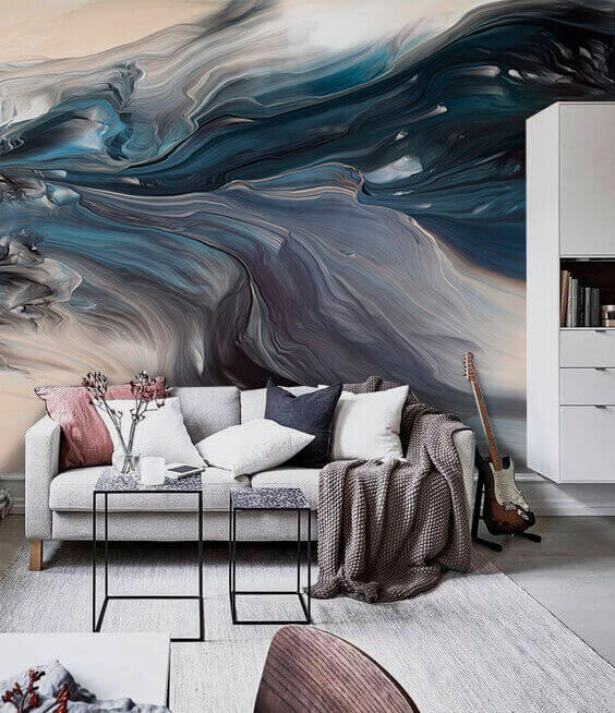 u09970pig1m - Fluid patterns in calming hues - tegory