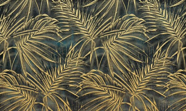 Lush tropical leaves in elegant pattern Lush tropical leaves in elegant pattern