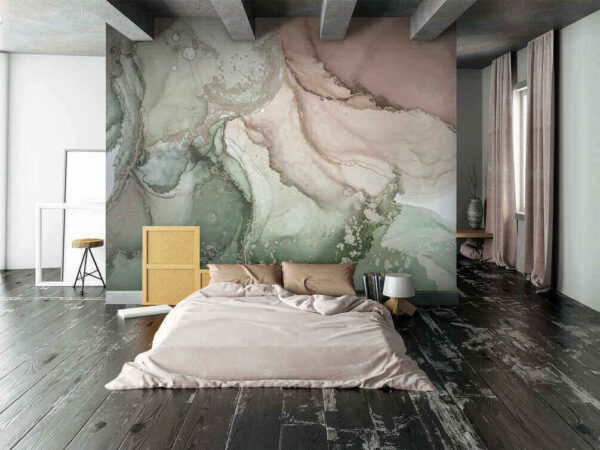 Flowing colors in soft textures Flowing colors in soft textures