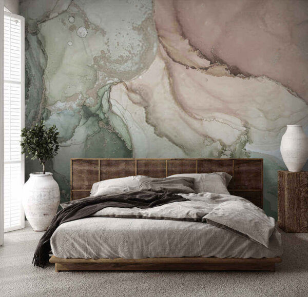 Flowing colors in soft textures Flowing colors in soft textures