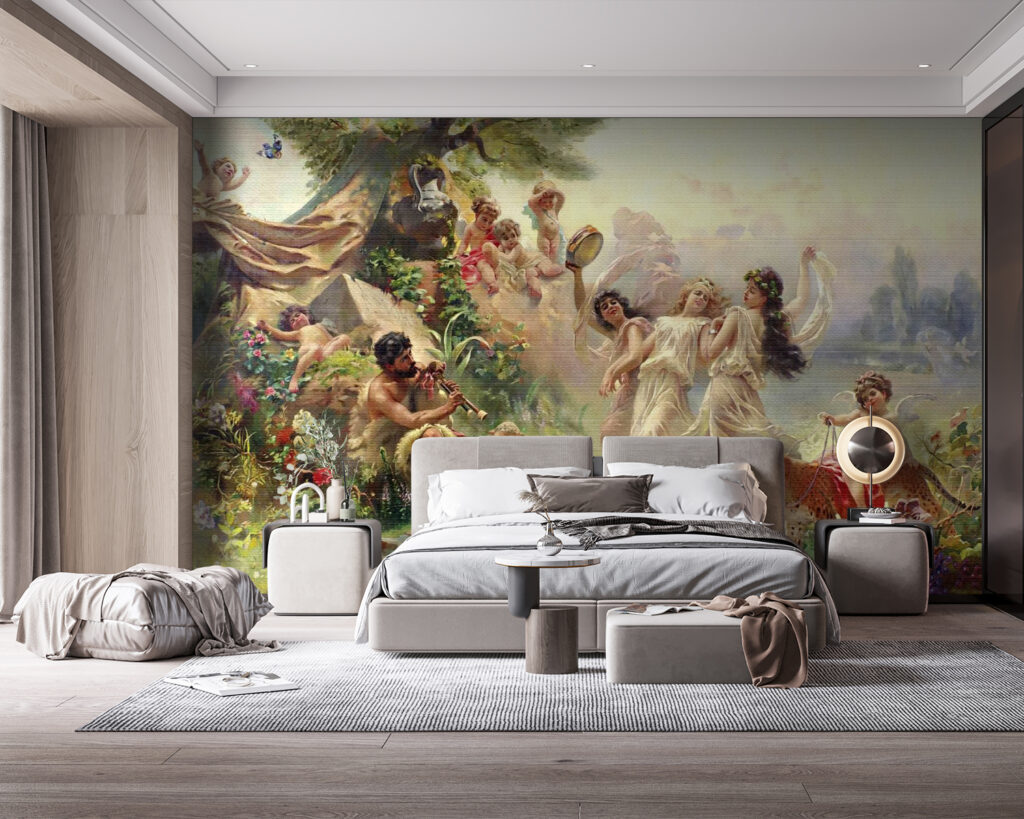 Painting of people dancing in a forest u15497pib114m 1024x819 - Painting of people dancing in a forest - tegory