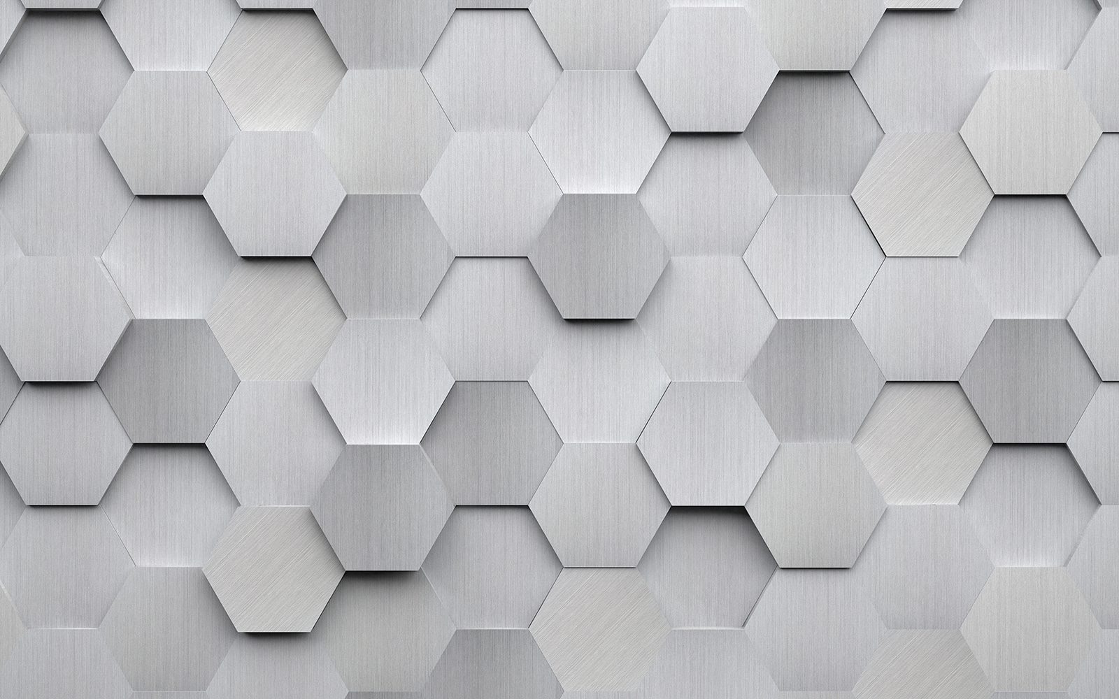 u15914p - White hexagons on a wall - tegory