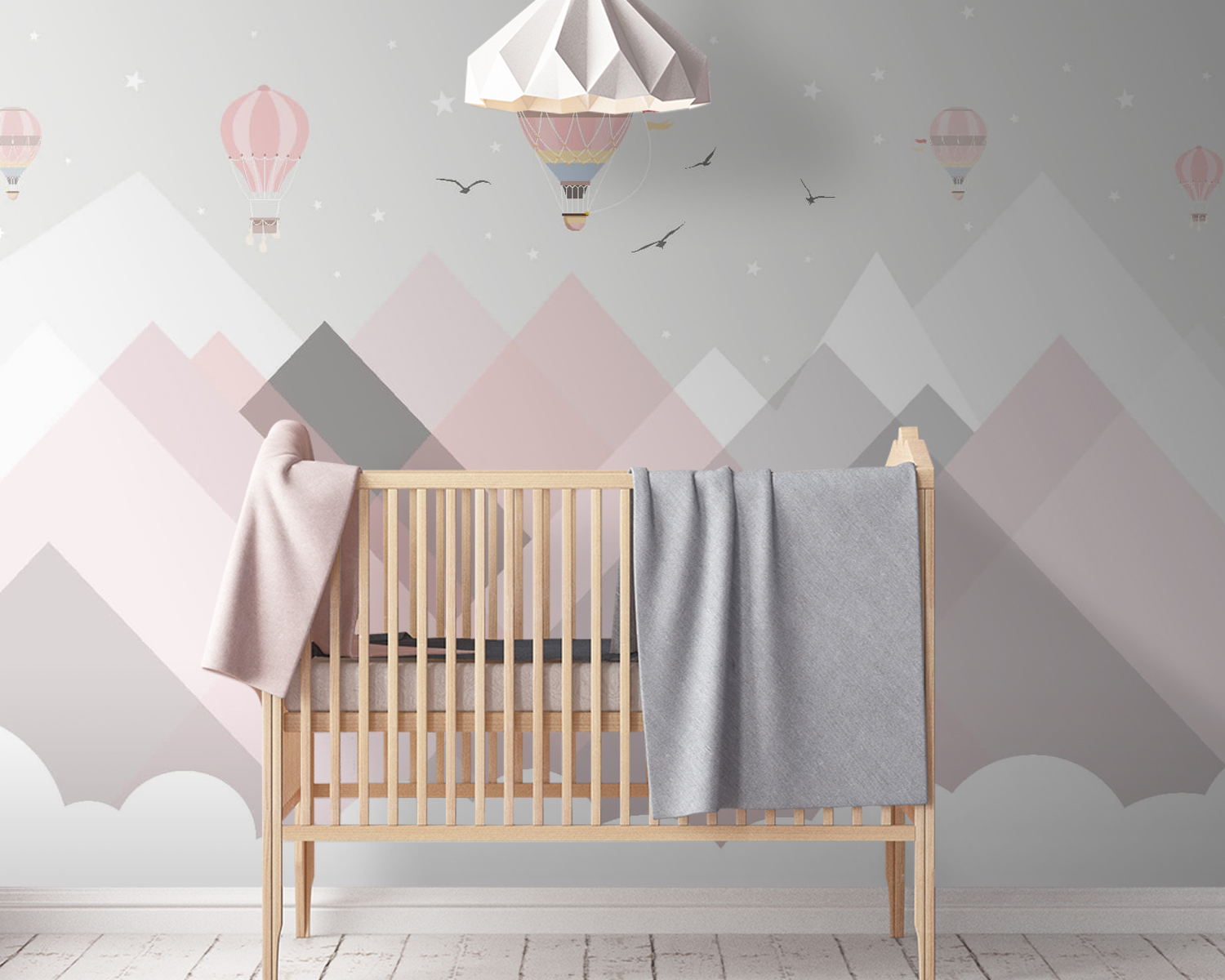 Hot air balloons over mountains u16015pir142m - Hot air balloons over mountains - tegory