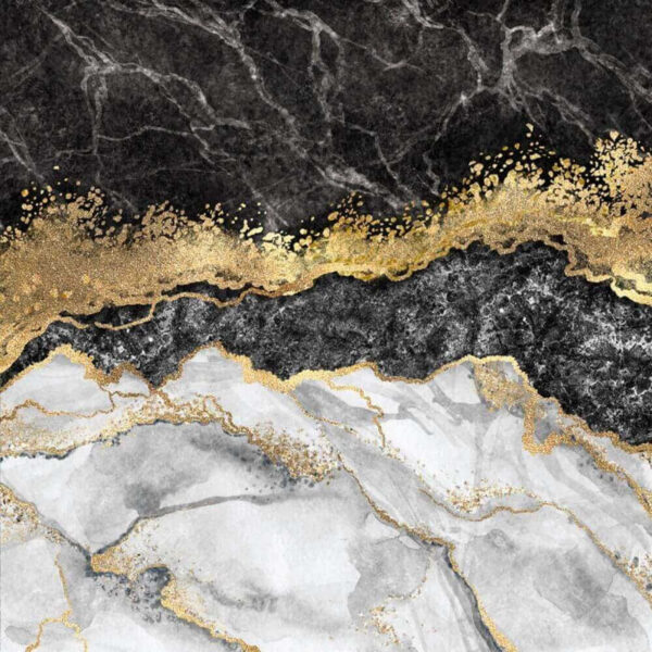 Marble Elegance with Glittering Accents Marble Elegance with Glittering Accents