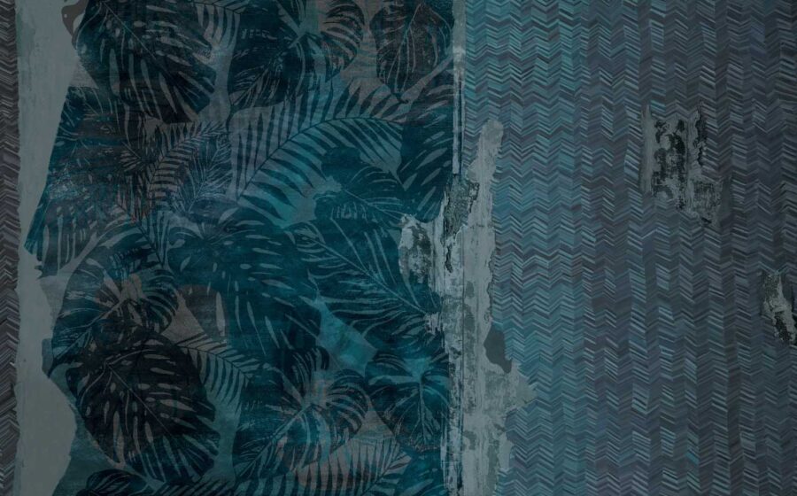 Blue and black pattern Blue and black pattern