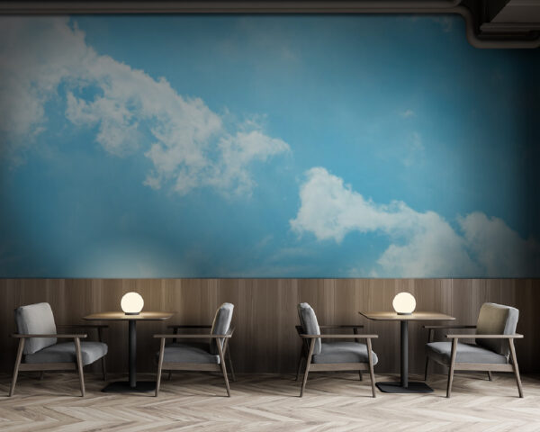 Wall murals Wall murals Blue sky with clouds (SKU: u23539)