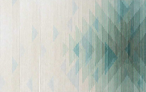 Abstract waves in soft tones