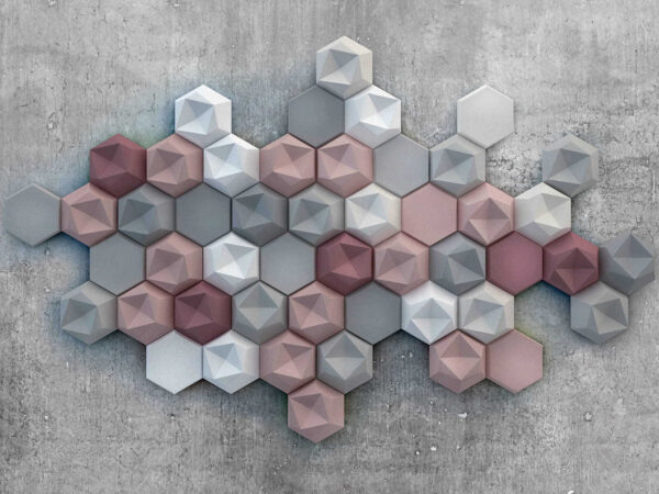 u29376p 600x450 - Group of hexagons on a concrete surface - tegory