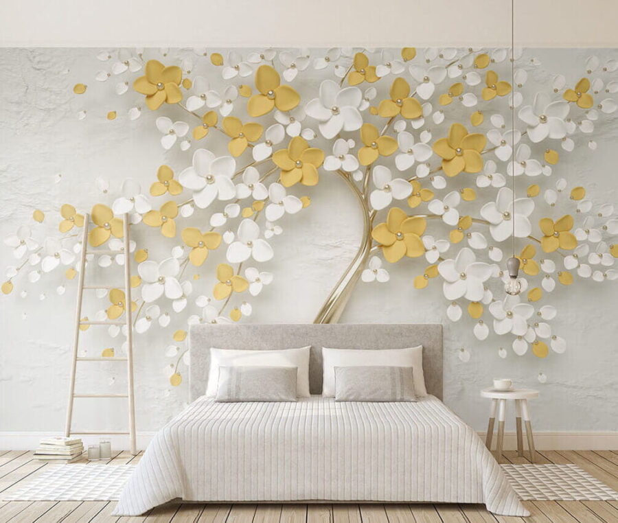 Floral tree with delicate blossoms u31184pib1 900x762 - Floral tree with delicate blossoms - tegory