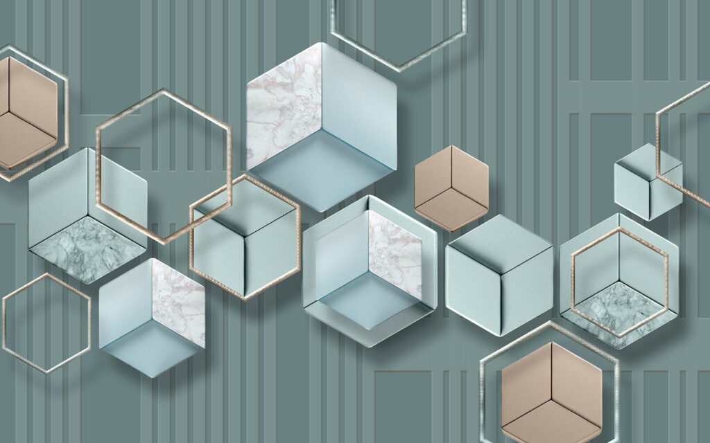 u31212p 1024x640 - Wallpaper with hexagons and geometric shapes - tegory