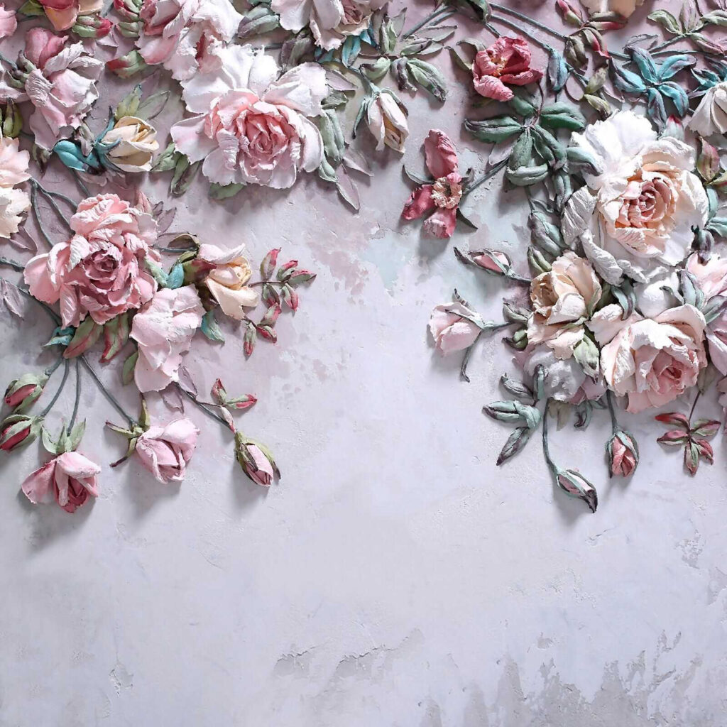 Delicate blooms on a soft canvas Delicate blooms on a soft canvas
