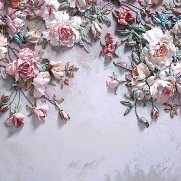 Delicate blooms on a soft canvas Delicate blooms on a soft canvas