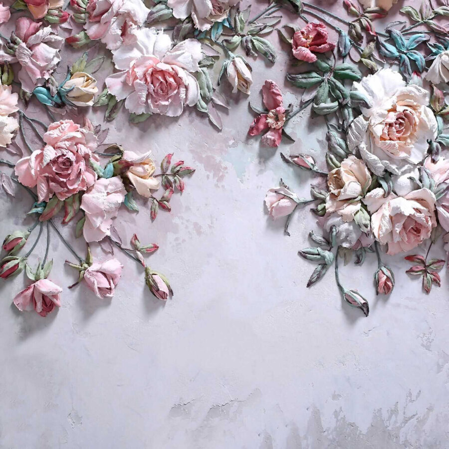 Delicate blooms on a soft canvas Delicate blooms on a soft canvas