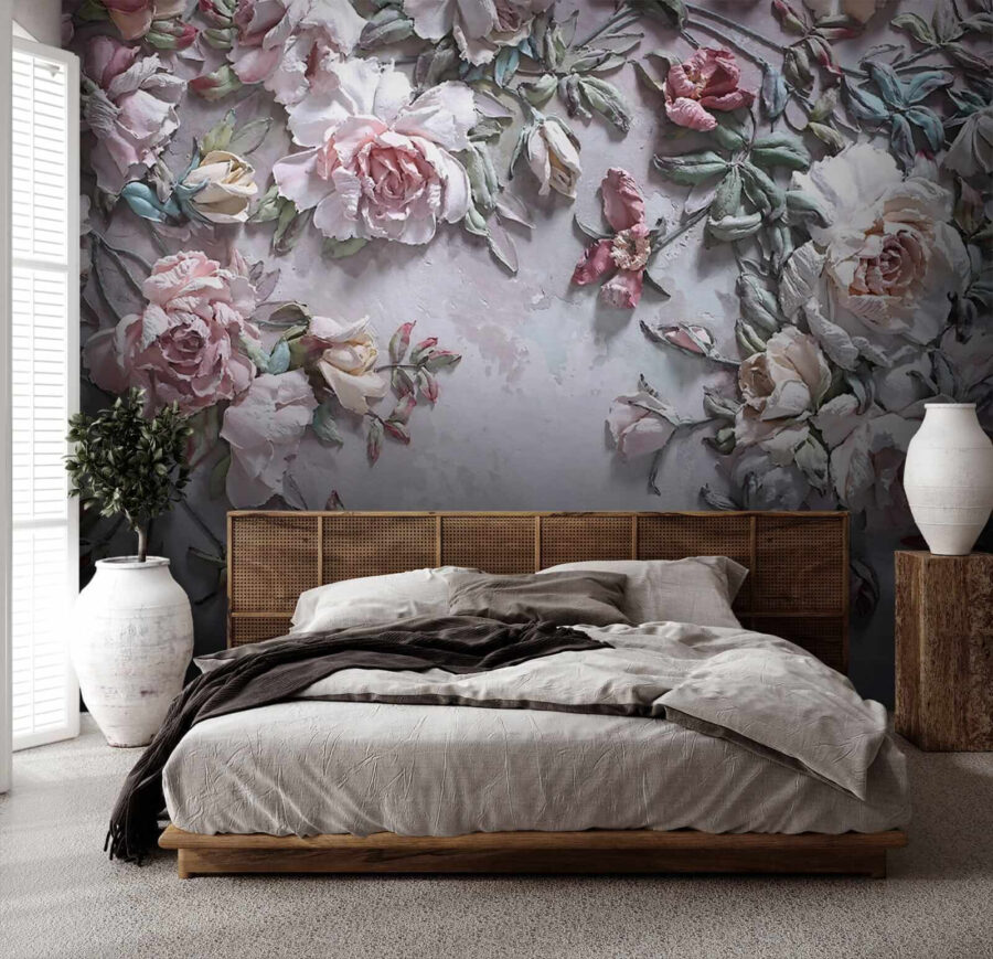 Delicate blooms on a soft canvas Delicate blooms on a soft canvas