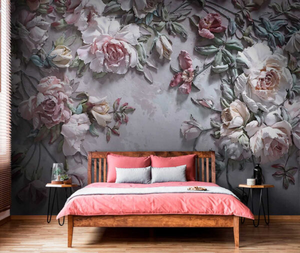 Delicate blooms on a soft canvas Delicate blooms on a soft canvas
