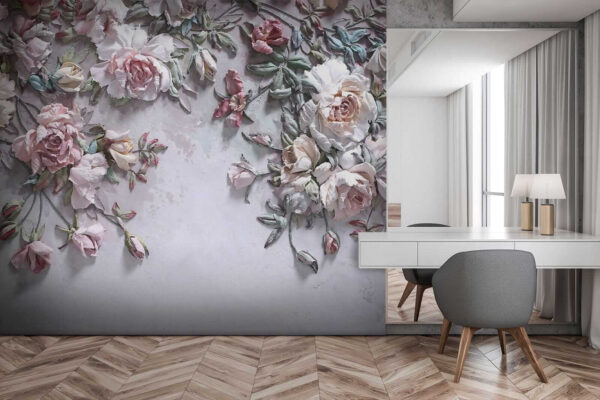 Delicate blooms on a soft canvas Delicate blooms on a soft canvas
