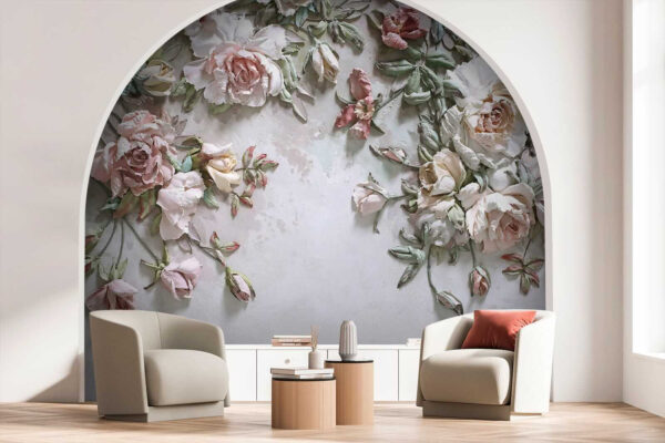 Delicate blooms on a soft canvas Delicate blooms on a soft canvas