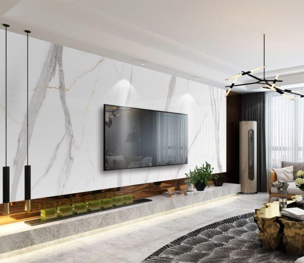 Elegant white marble with veins Elegant white marble with veins