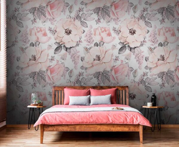 Pattern of flowers and leaves u35692pib2 600x491 - Pattern of flowers and leaves - tegory