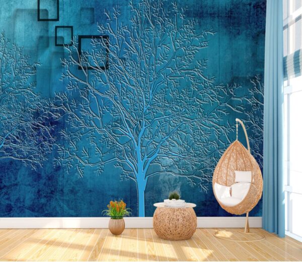 Wall murals Wall murals Tree with no leaves (SKU: u35839)