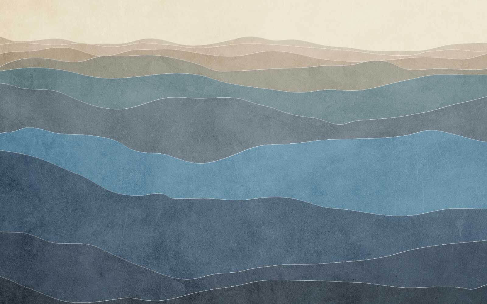 u41516p - Landscape of hills with lines - tegory